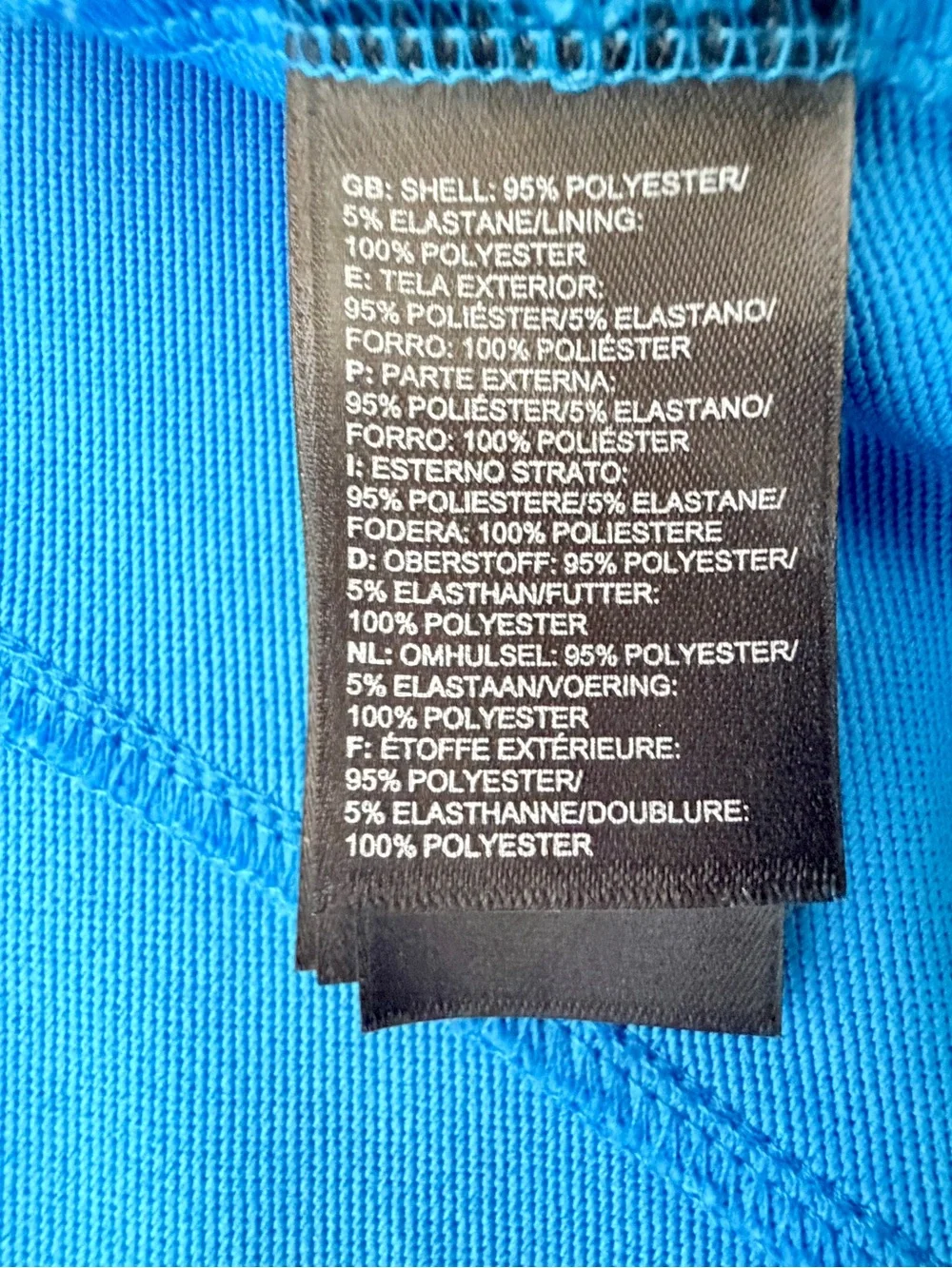 The North Face WindWall Men’s M Blue Softshell Full Zip Jacket
